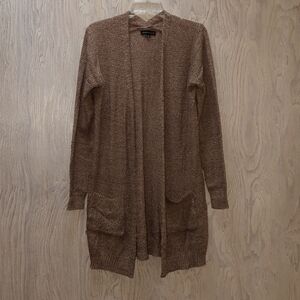 Love Ellie Cardigan Duster With Pockets Color Brown Size Medium